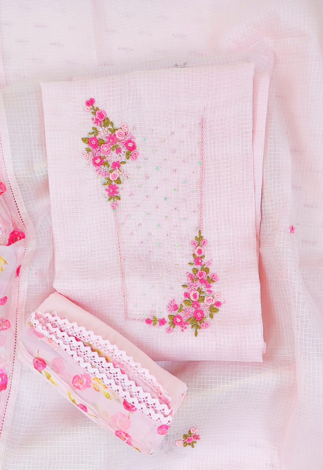 SUHANA-Unstitched Kota Suit Set (Copy)