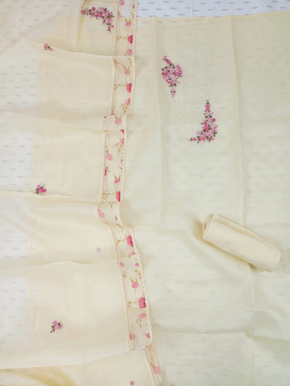 SUHANA-Unstitched Kota Suit Set (Copy)